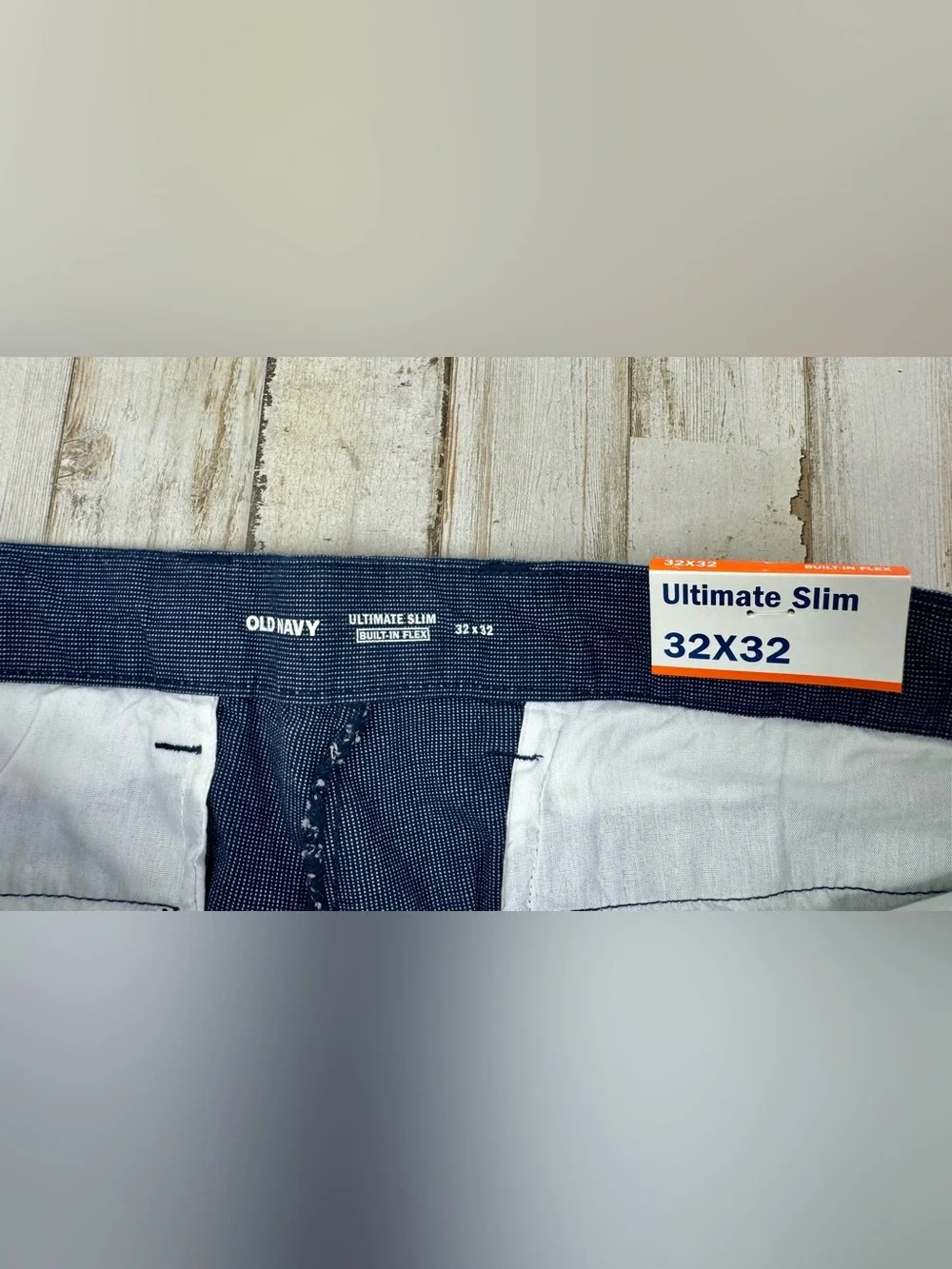 Old Navy Men's Navy Blue Dress Pants